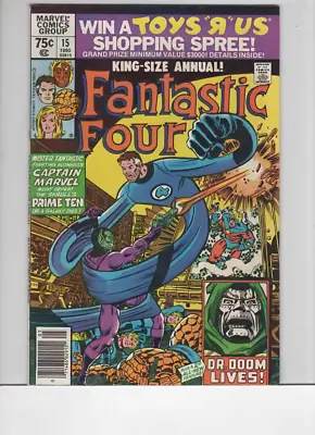 Buy Fantastic Four Annual  #15    Vf- • 5.95£
