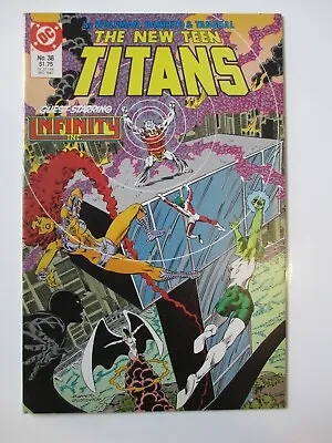Buy The New Teen Titans  38   Vf+  (1987) (combined Shipping) See 12 Photos • 3£