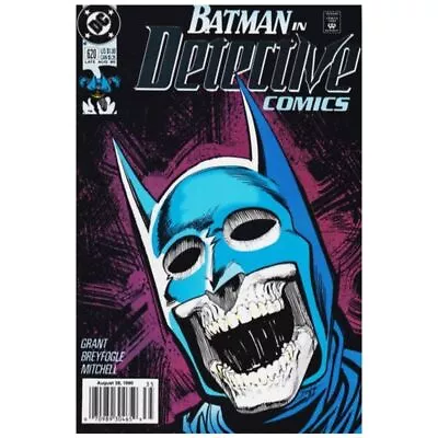 Buy Detective Comics (1937 Series) #620 Newsstand In VF Minus Cond. DC Comics [w& • 5.03£