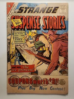 Buy STRANGE SUSPENSE STORIES #53 May 1961 STEVE DITKO Story Charlton  Comics Silver • 15.08£