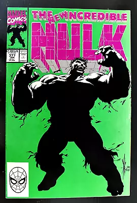 Buy Incredible Hulk #377 (Marvel Comics 1991) 1st Appearance Professor Hulk VF+ • 7.14£