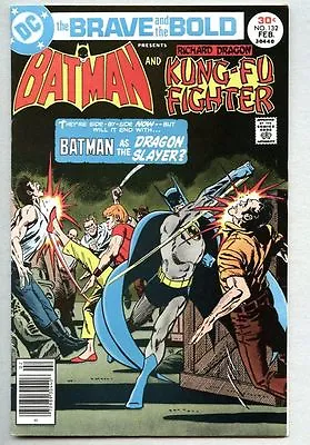 Buy Brave And The Bold #132-1977 Vf- Batman Aparo Richard Dragon • 9.46£