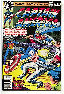 Buy Captain America 229 Marvel 1979 NM- Constrictor Thor Hercules Quasar Bob McLeod • 10.39£