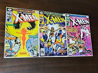 Buy Uncanny X-Men Ungraded Lot  Issues 125   126   127   FREE PRIORITY SHIPPING • 193.70£