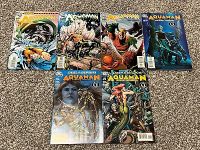 Buy DC Comics Aquaman 37 38 39 40 41 42 Complete Lot (2006) • 4.14£
