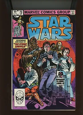 Buy (1983) Star Wars #70: BRONZE AGE! KEY ISSUE!  THE STENAX SHUFFLE  (8.5) • 7.74£