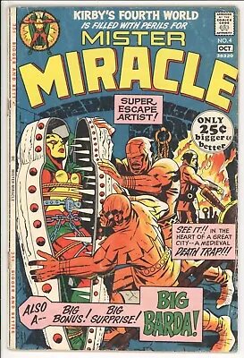 Buy MISTER MIRACLE  4  GD/2.0  -  Affordable 1st Appearance Barda! • 23.18£