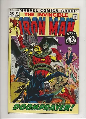 Buy The Invincible Iron Man #43 (1971) VF- 7.5 • 20.02£