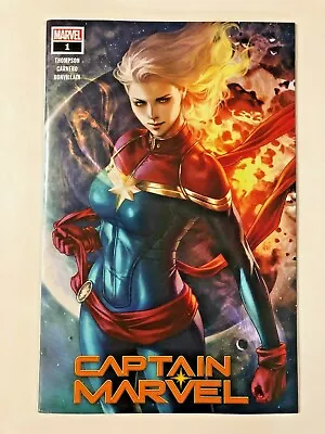 Buy Marvel Comics Captain Marvel #1 Stanley Artgerm Walmart Exclusive Variant NM • 8.02£