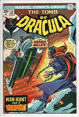 Buy Dracula, Tomb Of  #20  (  Fn  6.0  )  20th  Issue  Man-hunt For A Vampire • 11.43£