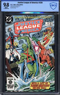 Buy Justice League Of America #228 Cbcs 9.8 White Pages // Dc Comics 1984 • 136.73£