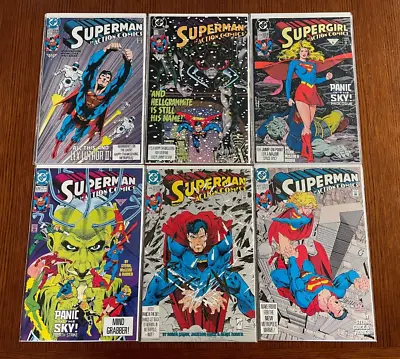 Buy Lot Action Comics (DC 1991-1992) 1st Print #672, 673, 674, 675, 676, 677 NM-/NM • 9.59£