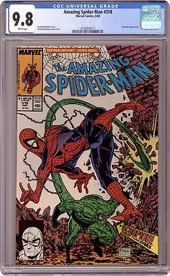 Buy Amazing Spider-Man #318 CGC 9.8 1989 4350856013 • 123.93£