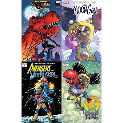 Buy Moon Girl & (2022) Miles Morales Avengers X-Men | Marvel | COVER SELECT • 10.97£