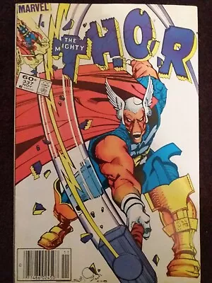 Buy Comics: Thor 337 Newstand 1st Appearance Beta Ray Bill 1983 • 150£