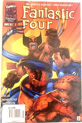 Buy Fantastic Four.  # 7.  2nd Series. May 1997. Jim Lee-story.  Fn Condition. • 2.49£