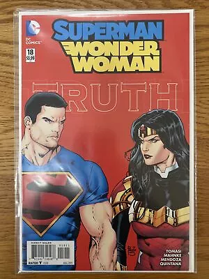 Buy Superman/Wonder Woman #18 August 2015 Tomasi / Mahnke DC Comics • 0.99£