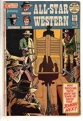 Buy All-star Western #10 (1972) - Grade 6.0 - 1st Appearance Of Jonah Hex! • 278.83£