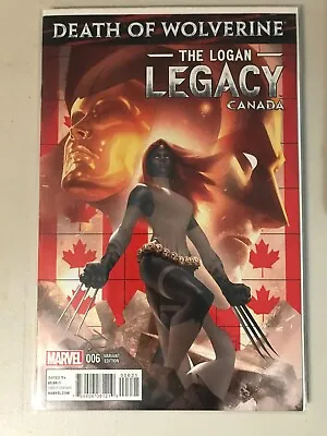 Buy Death Of Wolverine - Logan Legacy #6 Nm Garner Canadian Variant 2014 Marvel • 3.98£