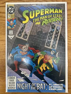 Buy Superman: The Man Of Steel #14 August 1992 Simonson / Bogdanove DC Comics • 0.99£