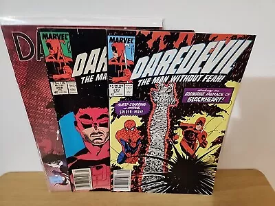 Buy Daredevil #270 Marvel Comic 1989 Spider-Man Blackheart App PLUS 268 And NOIR #4! • 16.03£