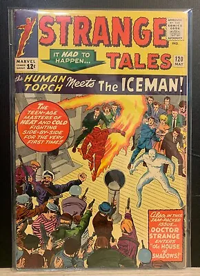 Buy Marvel Comics - Strange Tales #120 - 05/1964 - Hero Grader 5.0 • 72.28£
