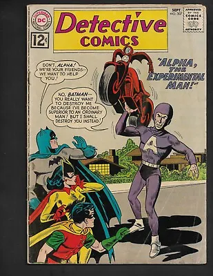 Buy DC DETECTIVE COMICS #307 BatWoman 1ST ALPHA THE EXPERIMENTAL MAN 1962 FreeShipp • 30.52£