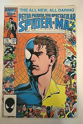 Buy Peter Parker, The Spectacular Spider-Man #120 Cover:  Mark Beachum • 3.60£