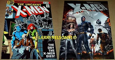 Buy Uncanny X-men #114 #495 Poster Phoenix Wolverine Sentinels Marvel Emma Frost Die • 7.62£