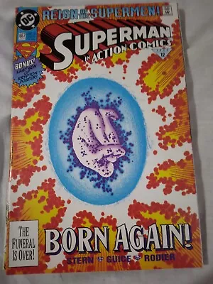 Buy Superman In Action Comics #687 Comic Book 1993 • 2£