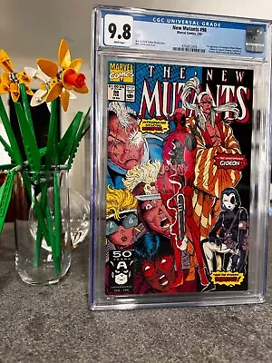 Buy The New Mutants #98 CGC 9.8 Deadpool 1st Appearance ⚔️ Deadpool 3 • 1,251.05£