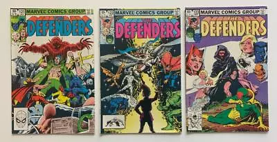 Buy The Defenders #121, 122 & #123 (Marvel 1983) 3 X FN+ Bronze Age Issues • 14.96£