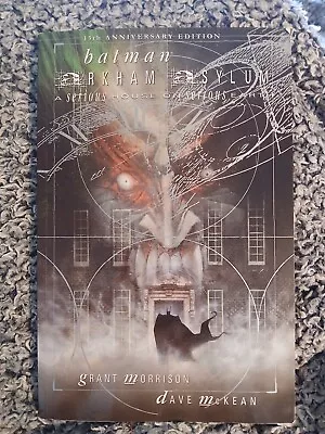 Buy Batman Arkham Asylum Grant Morrison Dave McKean 15th Anniversary Graphic Novel • 14£
