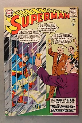 Buy SUPERMAN No. 162 APRIL *1963*  When Superman Lost His Powers!  Looks Good!! • 119.88£