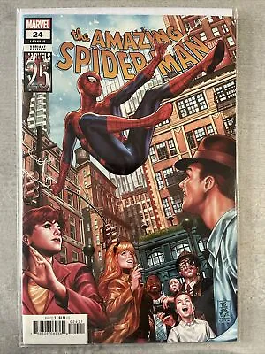 Buy Marvel Comics Amazing Spider-Man #24 2019 Brooks Tribute Variant • 13.99£