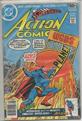 Buy ACTION COMICS #487 1st MICROWAVE MAN ORIGIN (F 6.0 Or Better) DC COMICS 1978 • 3.96£
