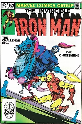 Buy Iron Man #163 (1982) Vintage Key Comic, 1st Cameo Appearance Of Obadiah Stane • 17.39£