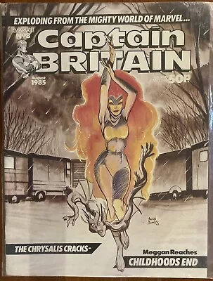 Buy Captain Britain #8 - Marvel Comics 1985 • 27.70£