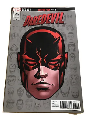 Buy DAREDEVIL #595 (-9.8) MAYOR FISK/VARIANT COVER/2018 Marvel Comics • 8.69£