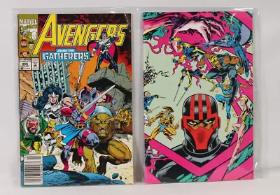 Buy Marvel Comic Book Lot Of (2) The Avengers #355 Late Oct 1992 & #25 New Warrior • 20.16£
