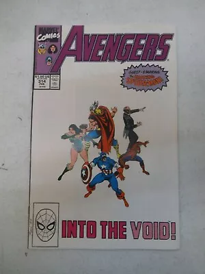 Buy Avengers #314 1990 Nm+ Near Mint+ 9.6 With Spider-man Sersi Thor Captain America • 5.52£