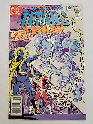 Buy New Teen Titans #14 VF- Newsstand 1980  Killers Of The Doom Patrol  George Perez • 8.83£