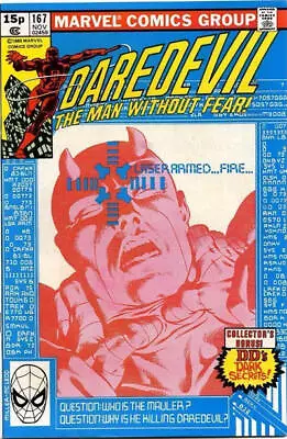 Buy Daredevil (1964) # 167 UK Price (7.0-FVF) Frank Miller 1980 • 15.75£