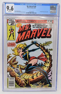 Buy Ms Marvel 20 Marvel 1978 CGC 9.6 1st Black Costume • 118.77£