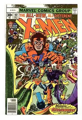 Buy Uncanny X-Men #107 FN 6.0 1977 1st Full App. Starjammers • 83.12£