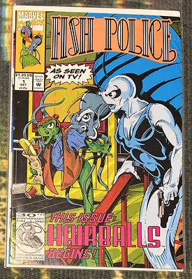 Buy Fish Police #1 Marvel Comics 1992 Sent In A Cardboard Mailer • 6.99£