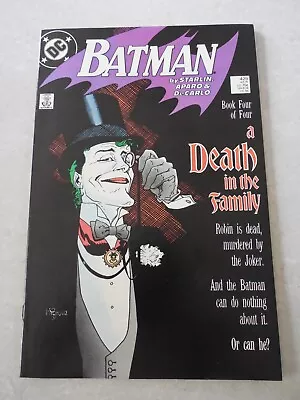 Buy Batman #429, Dc Comics, 1989, Book 4 Of 4, A Death In The Family, 9.4 Nm! • 7.90£