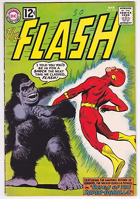 Buy Flash #127 Very Good Plus 4.5 Gorilla Grodd Carmine Infantino Art 1962 • 47.39£
