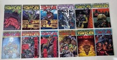 Buy 25 Teenage Mutant Ninja Turtles Comic Book Trade Paperbacks Lot! IDW TMNT Tpb • 141.91£