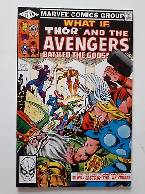 Buy WHAT IF  #25 (1977 Series) - Avengers Battle The Gods - HIGH GRADE  VF/NM (9.0) • 5£